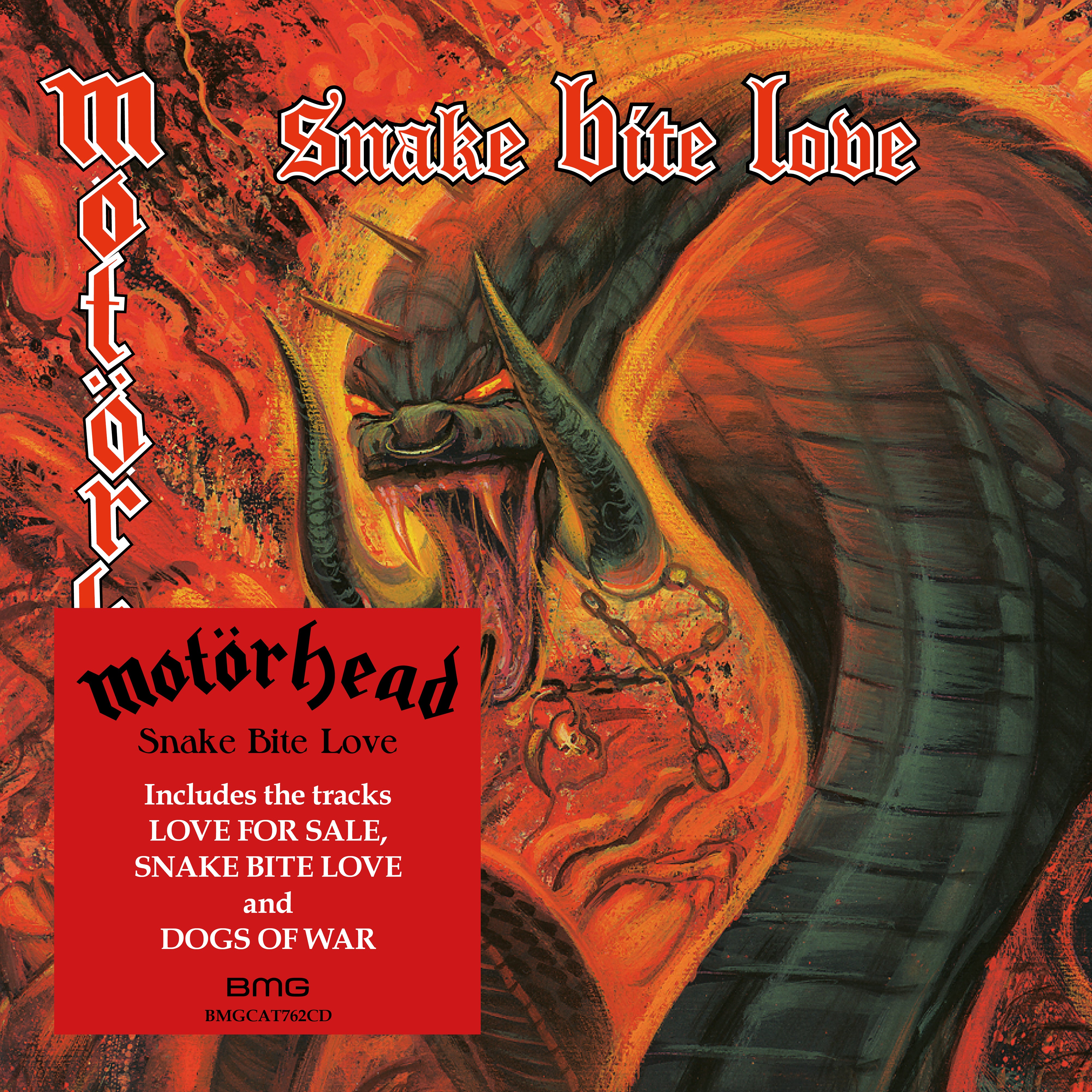 MOTÖRHEAD 'SNAKE BITE LOVE' CD