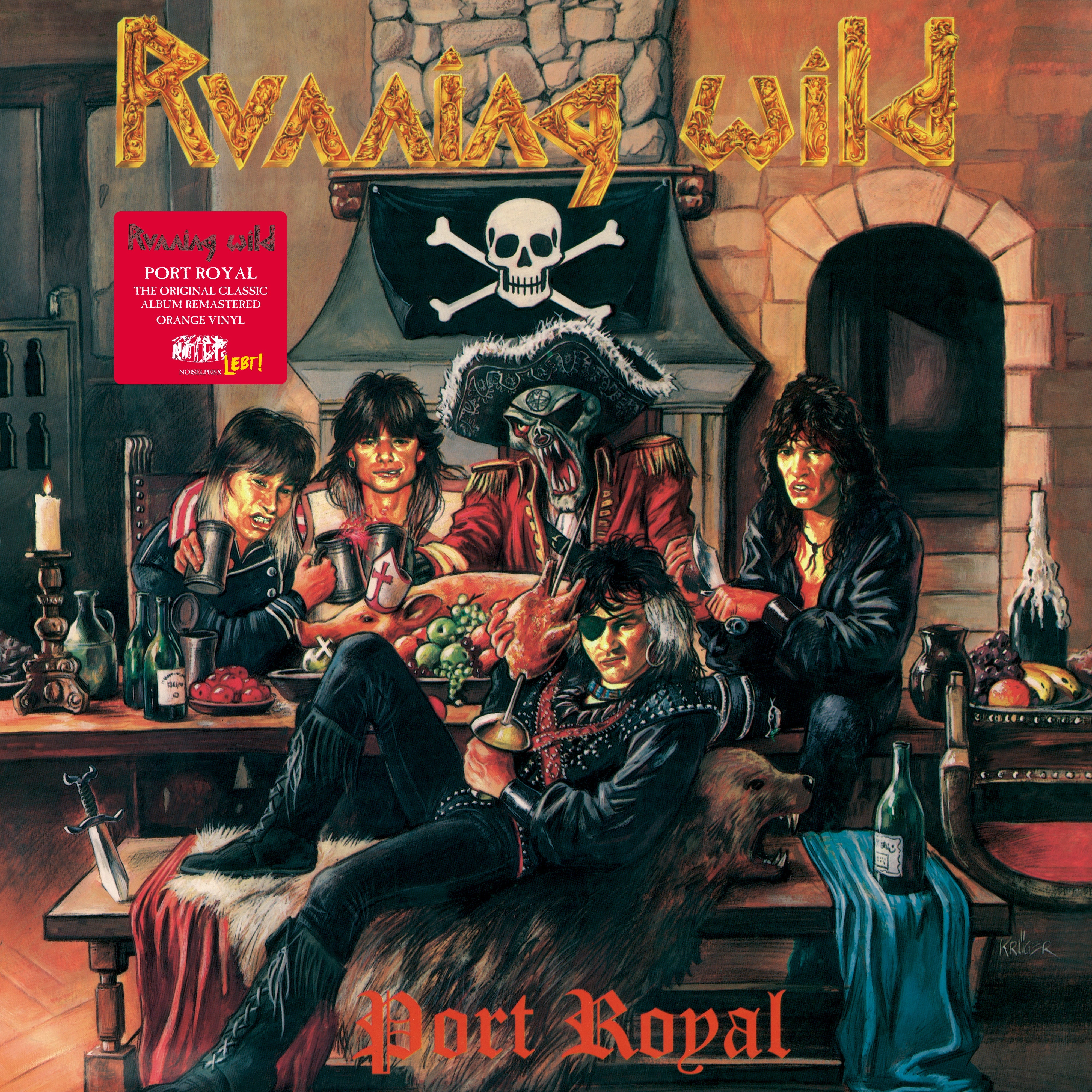 RUNNING WILD 'PORT ROYAL' LP