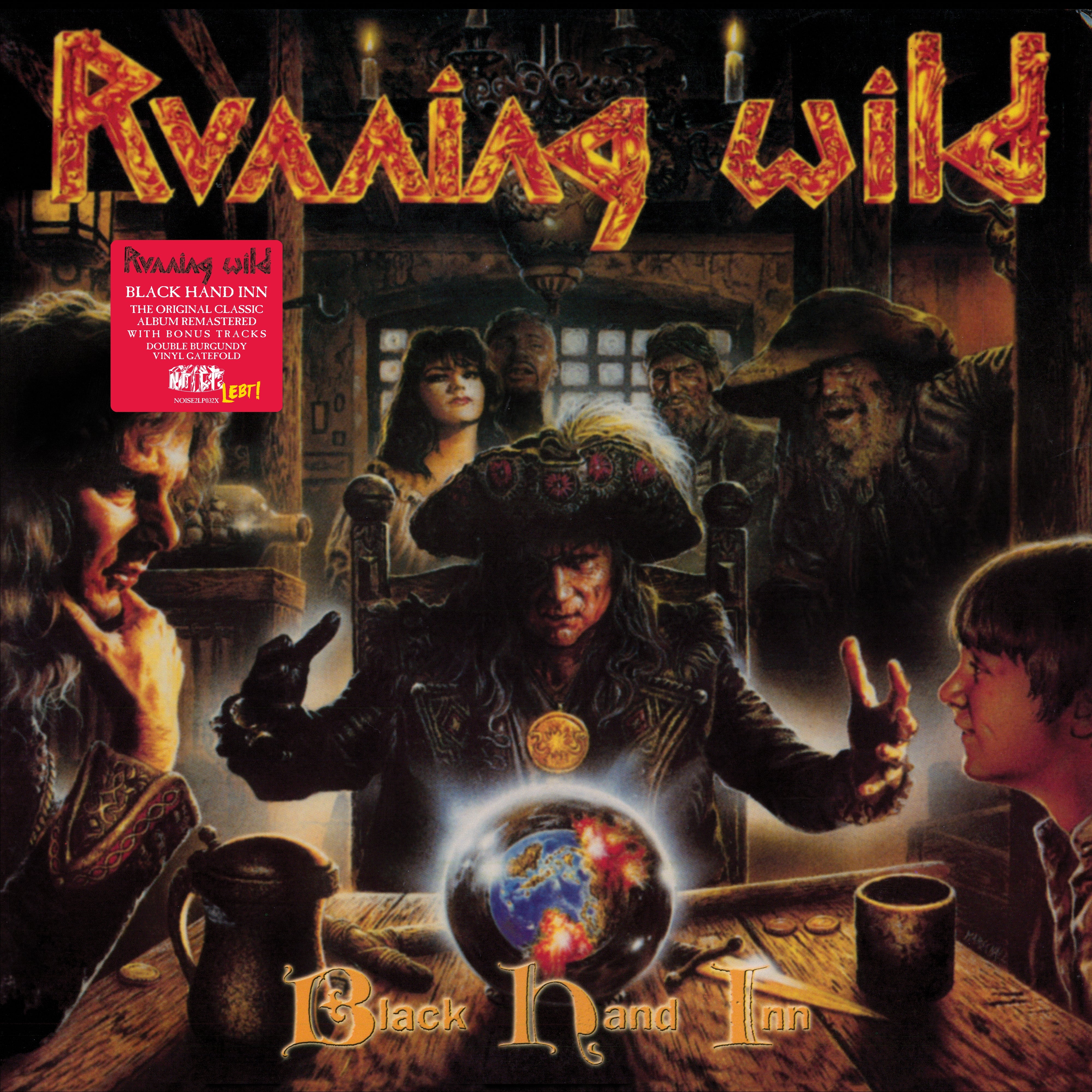 RUNNING WILD 'BLACK HAND INN' LP