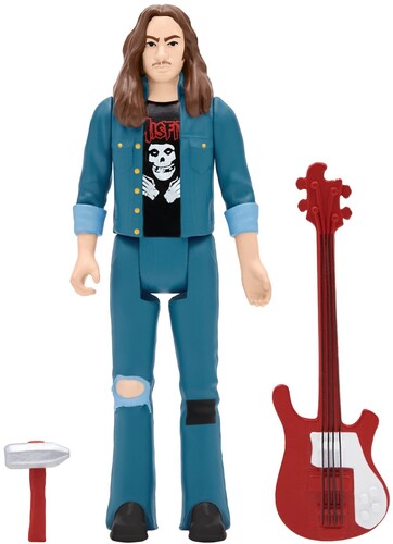 CLIFF BURTON ALT WAVE 1 METALLICA REACTION ACTION FIGURE