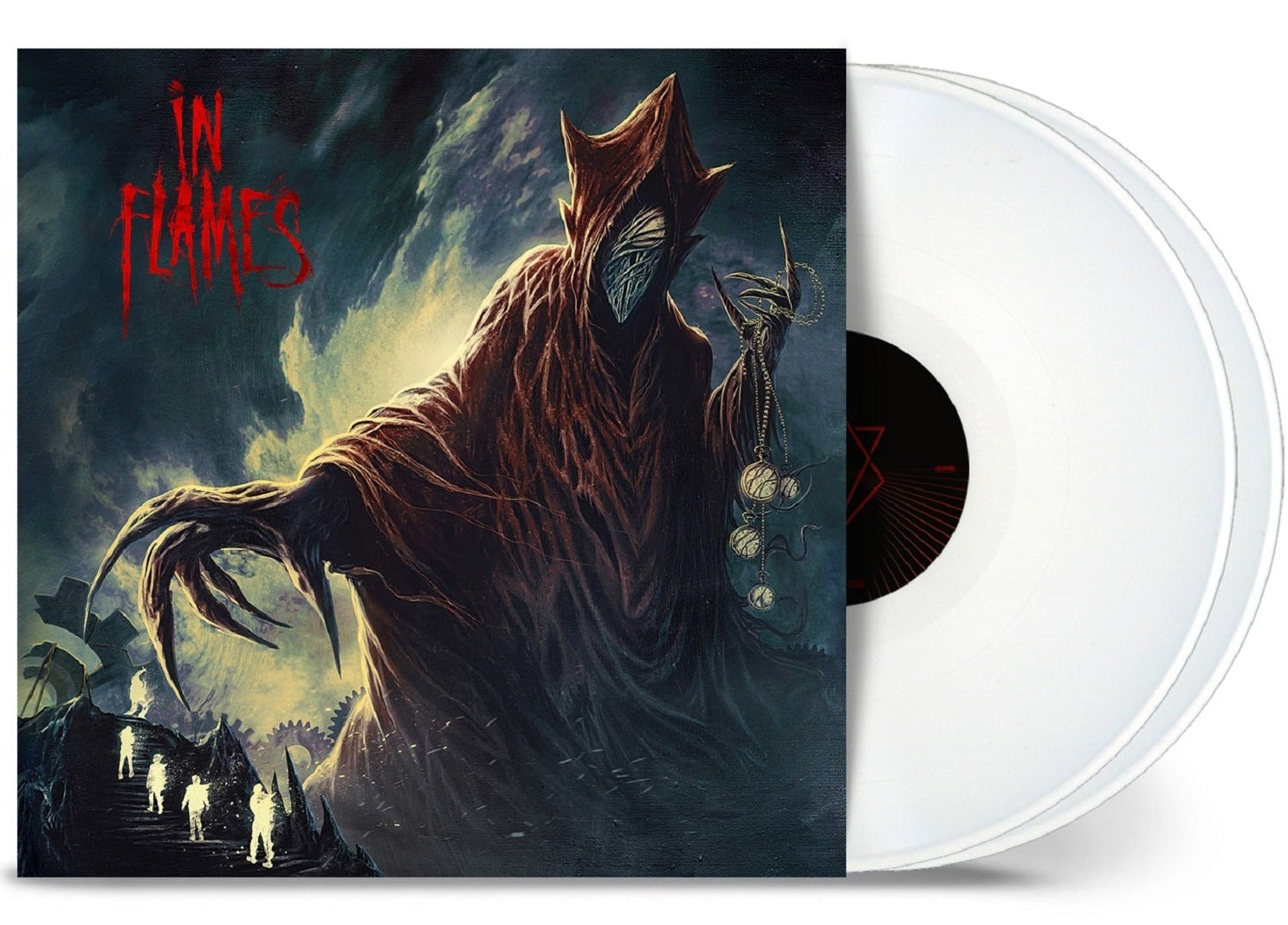 IN FLAMES ‘FOREGONE’ 2LP (Limited Edition White Vinyl) + Revolver Winter 2022 Issue