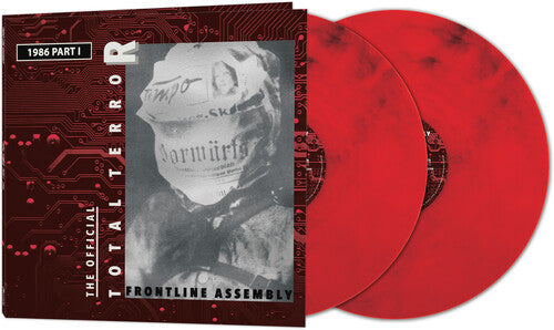 FRONT LINE ASSEMBLY 'TOTAL TERROR PART 1 1986' 2LP (Red Marble Vinyl)