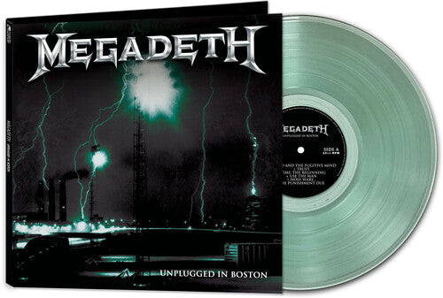 MEGADETH 'UNPLUGGED IN BOSTON' LP (Coke Bottle Clear Vinyl)
