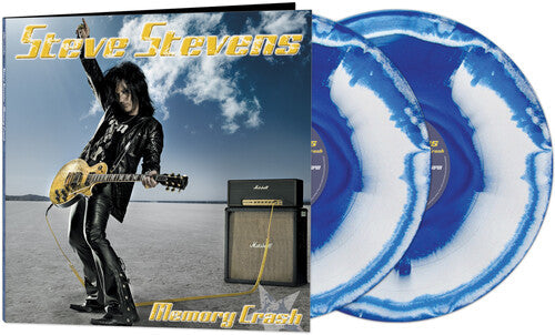 STEVE STEVENS 'MEMORY CRASH' 2LP (Blue & White Haze Vinyl)