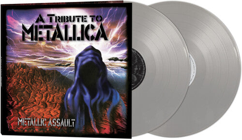 VARIOUS ARTISTS 'METALLIC ASSAULT: TRIBUTE TO METALLICA' 2LP (Silver Vinyl)