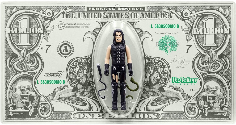 ALICE COOPER REACTION FIGURE - BILLION DOLLAR BABIES