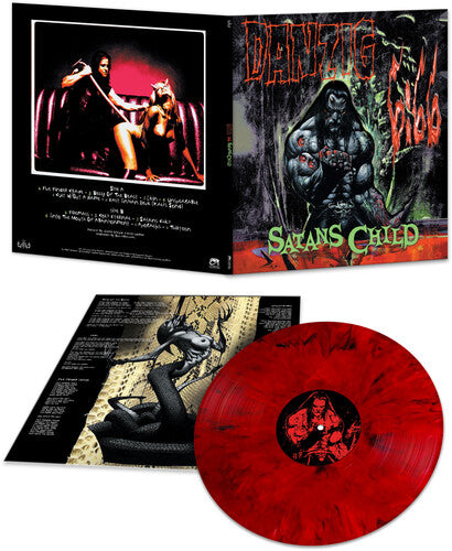 DANZIG '6:66: SATAN'S CHILD' LP (Red Marble Vinyl)