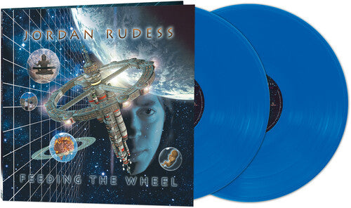 JORDAN RUDESS 'FEEDING THE WHEEL' 2LP (Blue Vinyl)
