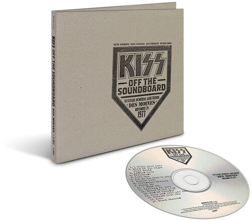 KISS 'OFF THE SOUNDBOARD: LIVE IN DES MOINES 1977' CD
