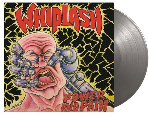 WHIPLASH 'POWER & PAIN' LP (Import, Limited Edition, Silver Vinyl)