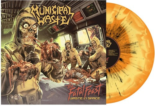 MUNICIPAL WASTE 'FATAL FEAST' LP (Orange & Yellow Splatter Vinyl)