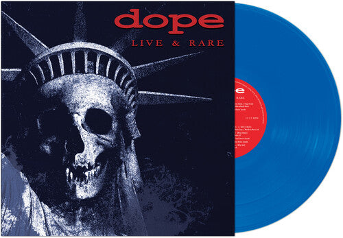 DOPE 'LIVE & RARE' LP (Blue Vinyl)