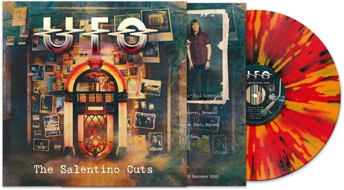 UFO 'THE SALENTINO CUTS' LP (Yellow & Red Splatter Vinyl)