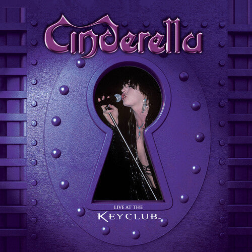 CINDERELLA 'LIVE AT THE KEY CLUB' LP (Marble Purple Splatter Vinyl)