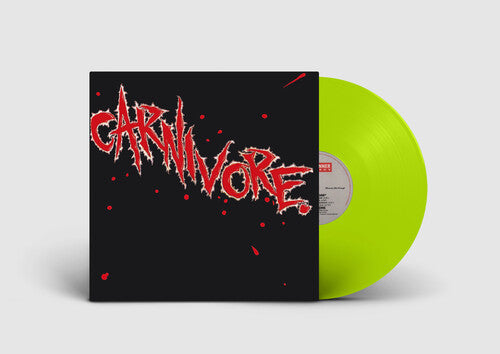 CARNIVORE 'CARNIVORE' LP (Neon Yellow Vinyl)