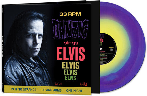 DANZIG 'SINGS ELVIS' LP (Purple & Yellow Haze Vinyl)