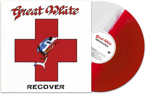 GREAT WHITE 'RECOVER' LP (Red & White Splatter Vinyl)