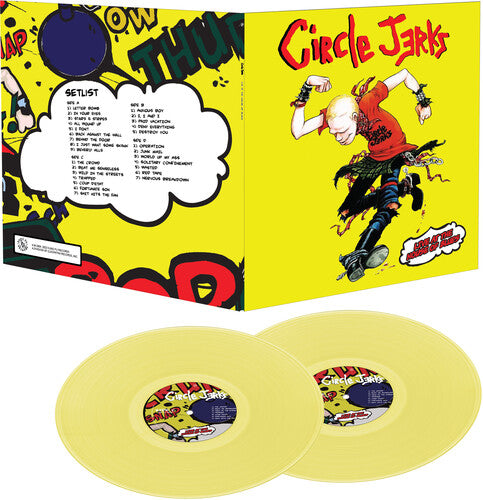 CIRCLE JERKS 'LIVE AT THE HOUSE OF BLUES' 2LP (Yellow Vinyl)