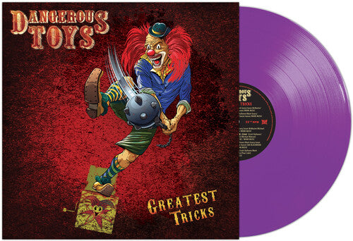 DANGEROUS TOYS 'GREATEST TRICKS' LP (Limited Edition, Purple Vinyl)