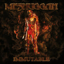 MESHUGGAH 'IMMUTABLE' LP (Red Translucent, White, & Black Marbled Vinyl)