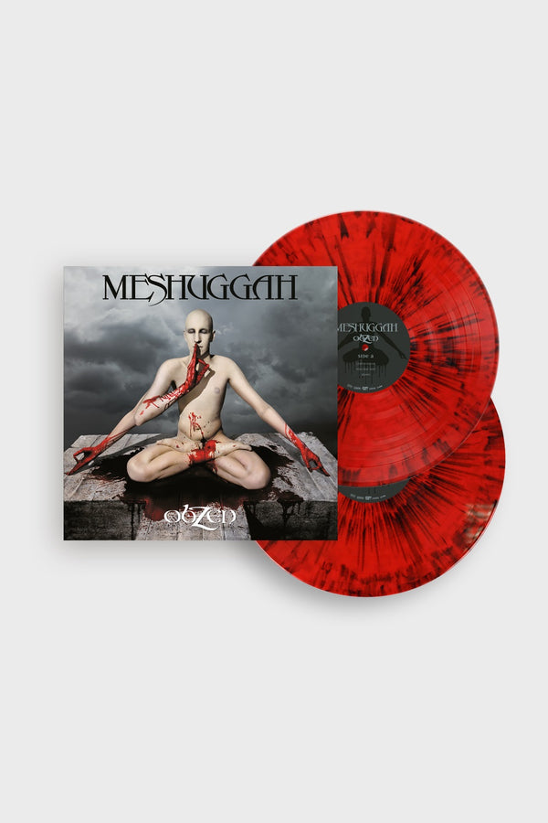 MESHUGGAH ‘OBZEN' 2LP (Limited Edition – Only 500 Made, Red w/ Black Splatter Vinyl)