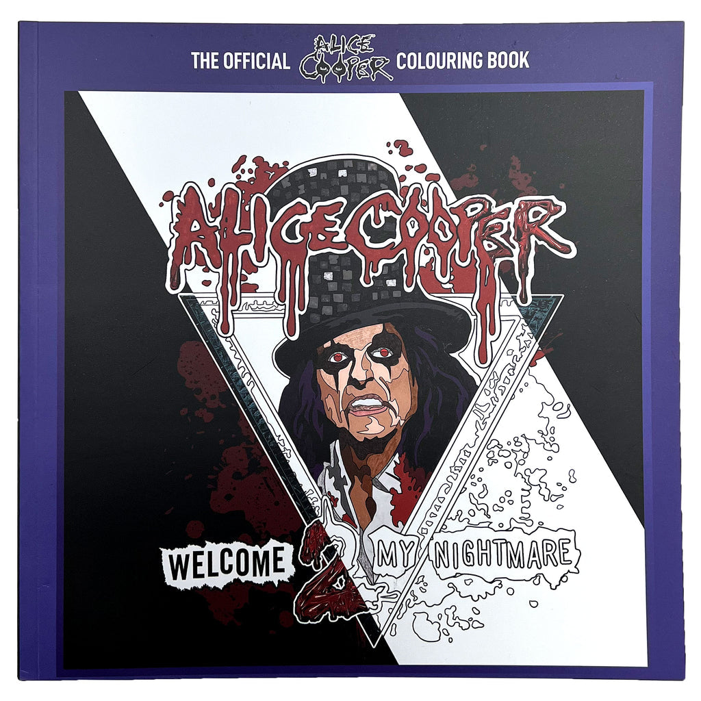 ALICE COOPER COLORING BOOK