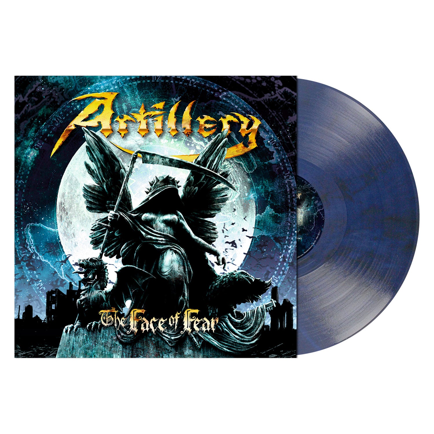 ARTILLERY ‘THE FACE OF FEAR' LP (Blue/Black Marble Vinyl)