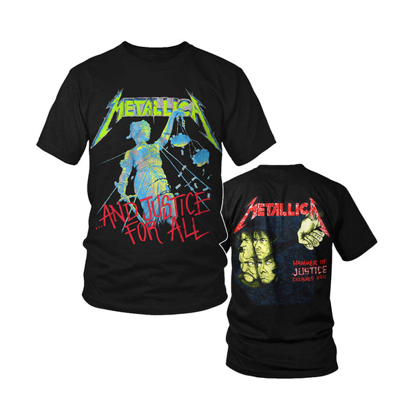 METALLICA 'AND JUSTICE FOR ALL NEON' T-SHIRT