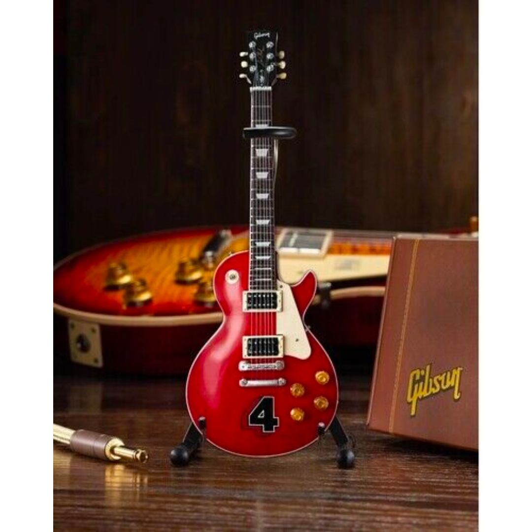 GUNS N' ROSES - SLASH - "4" GIBSON LES PAUL MINI GUITAR