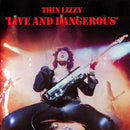 THIN LIZZY 'LIVE AND DANGEROUS' 2LP (Translucent Orange Vinyl)