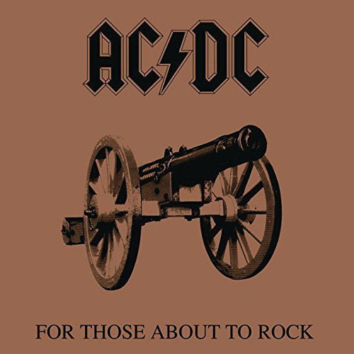 AC/DC 'FOR THOSE ABOUT TO ROCK WE SALUTE YOU' LP