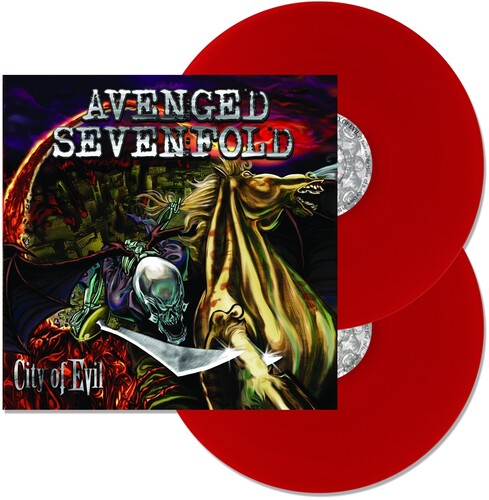 AVENGED SEVENFOLD 'CITY OF EVIL' 2LP (Transparent Red)