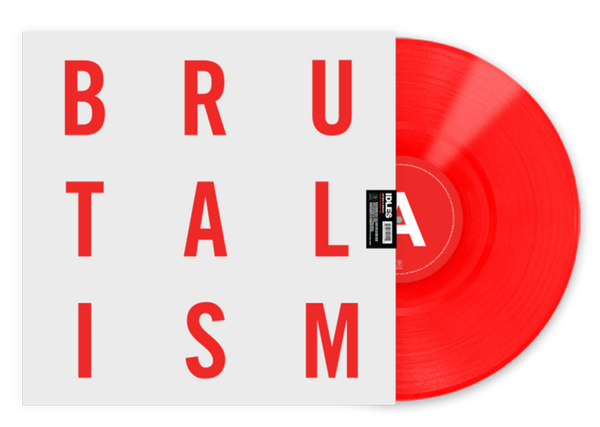 IDLES 'BRUTALISM (Five Years of Brutalism)' LP (Red Vinyl)