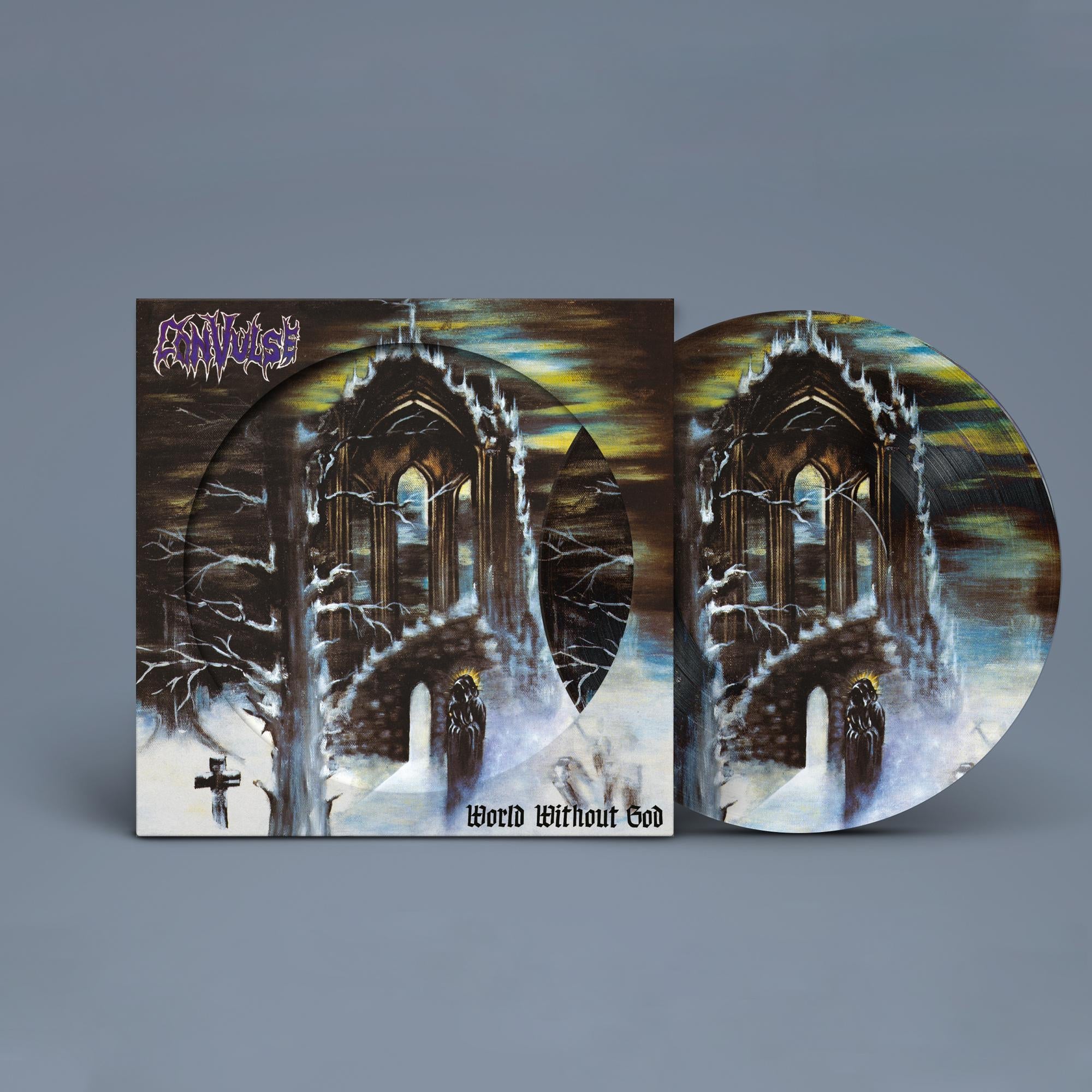 CONVULSE 'WORLD WITHOUT GOD' LP (Picture Disc)