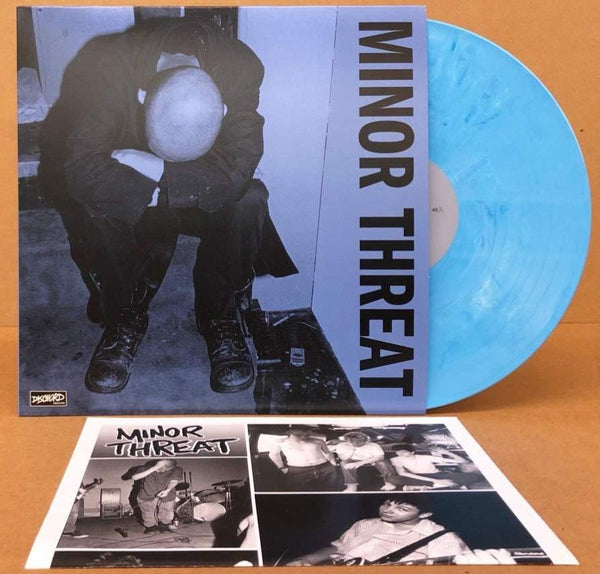 MINOR THREAT 'FIRST 2 7"s' 12" EP (Blue Vinyl)