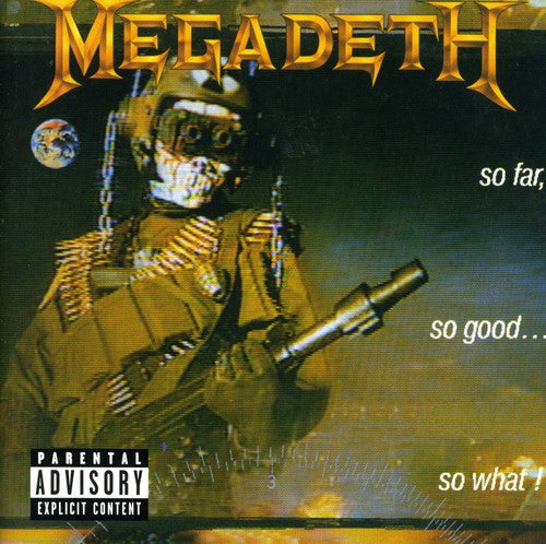 MEGADETH 'SO FAR SO GOOD SO WHAT' CD