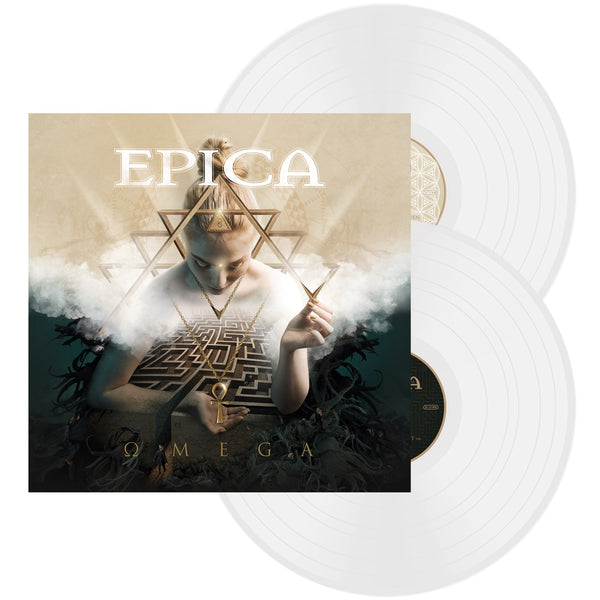 EPICA ‘OMEGA’ LIMITED-EDITION 2LP WHITE VINYL— ONLY 300 MADE