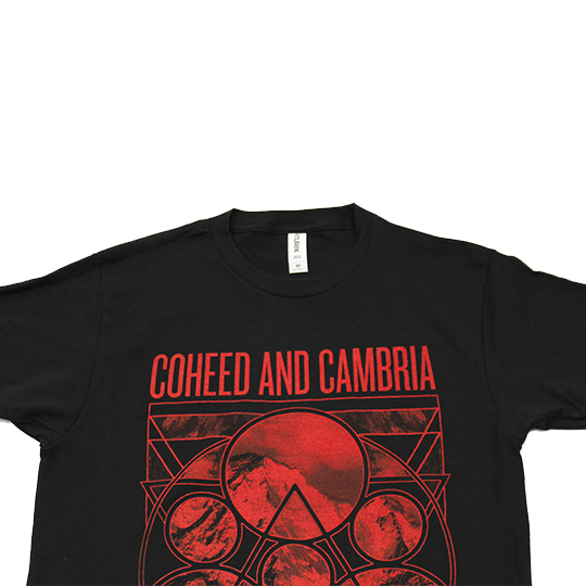 COHEED AND CAMBRIA 'MOUNTAIN PEACE' T-SHIRT