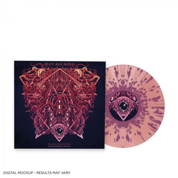 BLUT AUS NORD 'DISHARMONIUM - UNDREAMABLE ABYSSES' LP (Pink & Purple Vinyl)