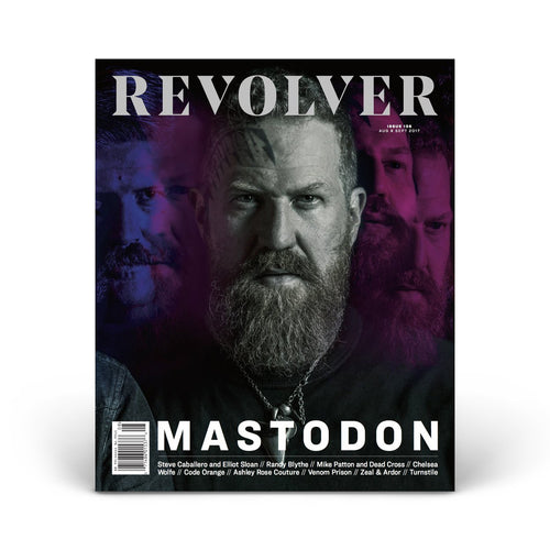 REVOLVER LIMITED EDITION RELAUNCH ISSUE  FEATURING MASTODON  BRENT HINDS COVER