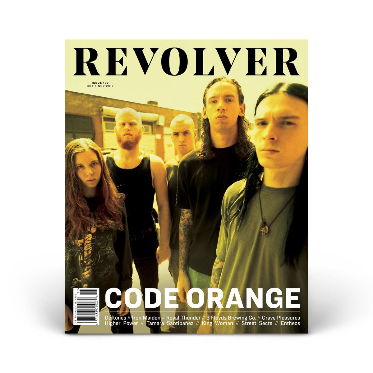 REVOLVER OCT/NOV 2017 ISSUE FEATURING CODE ORANGE