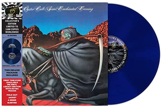 BLUE OYSTER CULT 'SOME ENCHANTED EVENING' TRANSLUCENT BLUE LP