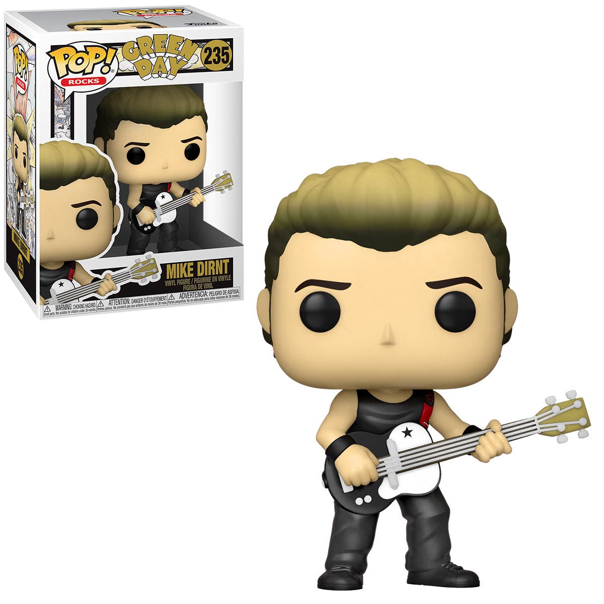 GREEN DAY MIKE DIRNT FUNKO POP! ROCKS FIGURE