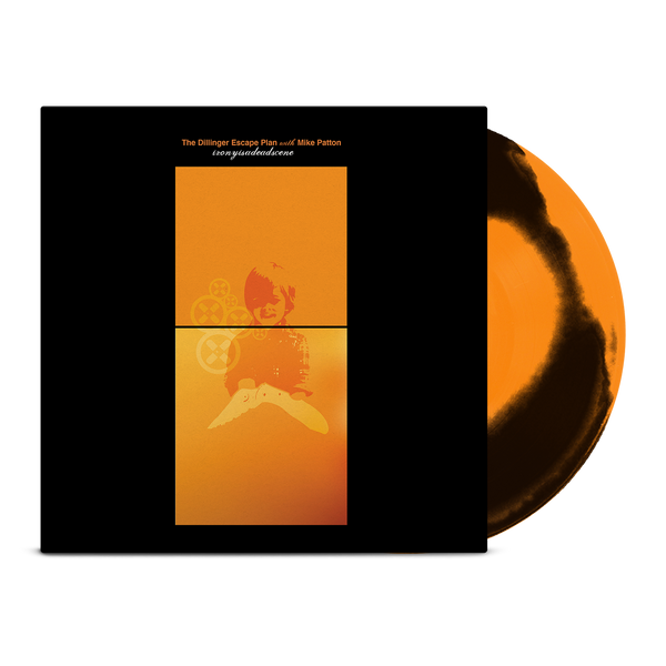 THE DILLINGER ESCAPE PLAN ‘IRONY IS A DEAD SCENE’ LIMITED-EDITION TANGERINE & BLACK LP – ONLY 500 MADE