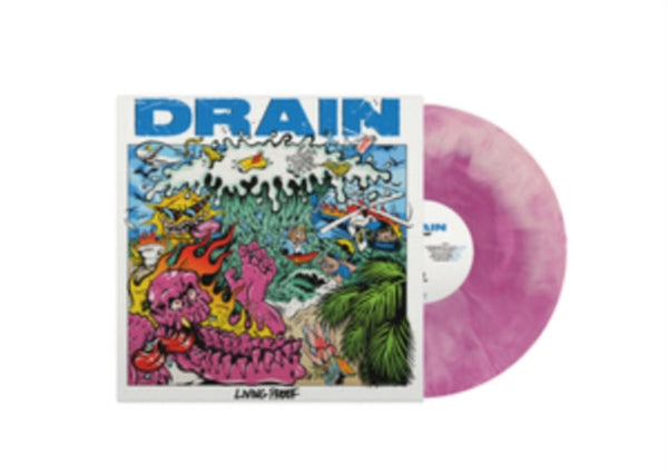 DRAIN ‘LIVING PROOF’ LP (Opaque Purple Vinyl)