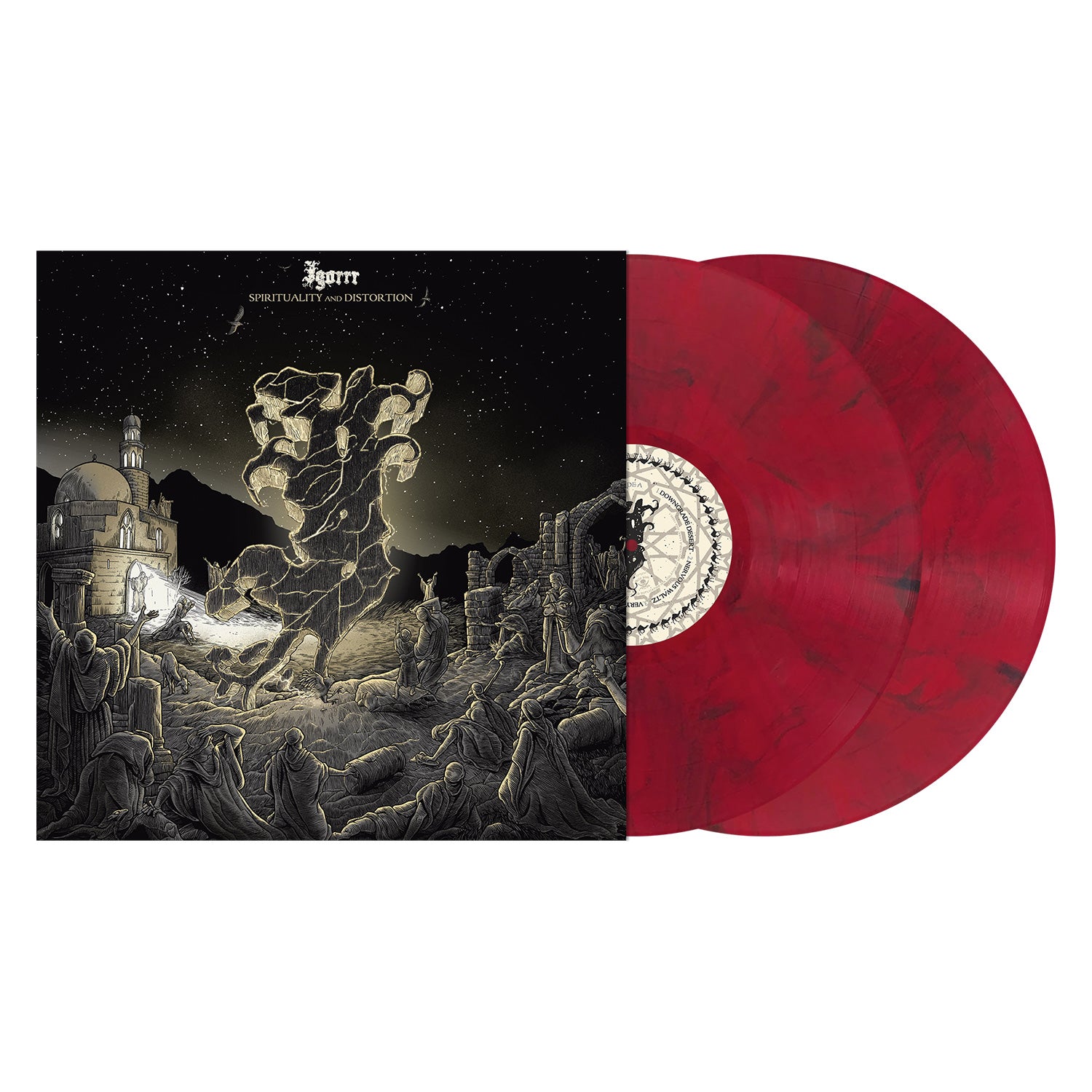 IGORRR 'SPIRITUALITY AND DISTORTION' 2LP (Red Smoke w/ Black Vinyl)