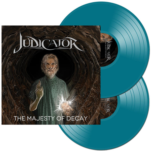 JUDICATOR 'THE MAJESTY OF DECAY' 2LP (Sea Blue Vinyl)