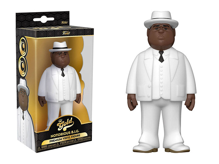 NOTORIOUS B.I.G. BIGGIE SMALLS FUNKO GOLD 5" FIGURE