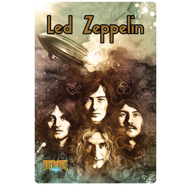 LED ZEPPELIN ROCK AND ROLL COMICS COMIC BOOK