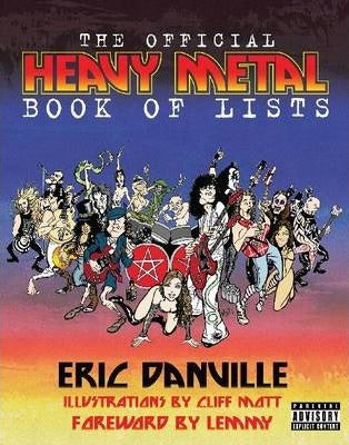 OFFICIAL HEAVY METAL BOOK OF LISTS BOOK